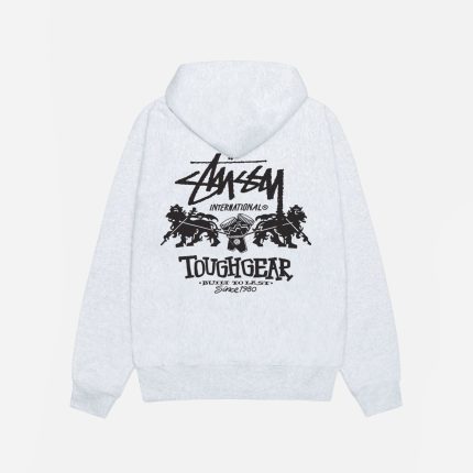 TOUGH GEAR INTERNATIONAL HOODIE WHITE