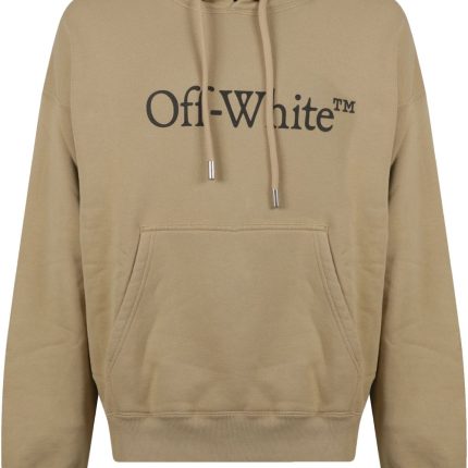 Off-White logo Print Hoodie