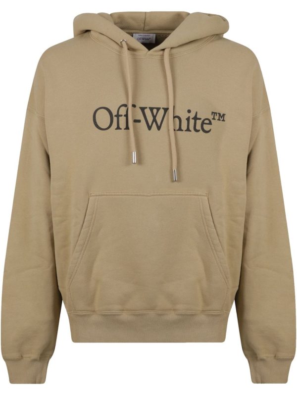 Off-White logo Print Hoodie