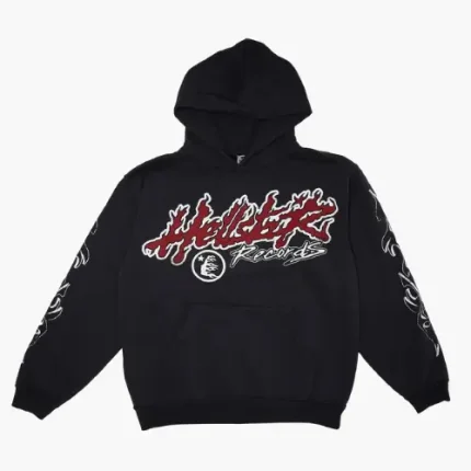 Black Hellstar Records World Tour Hoodie