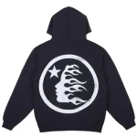 Black Hellstar Studios Basic Logo Hoodie