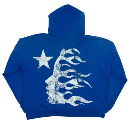 Blue Hellstar Records Yoga Hoodie