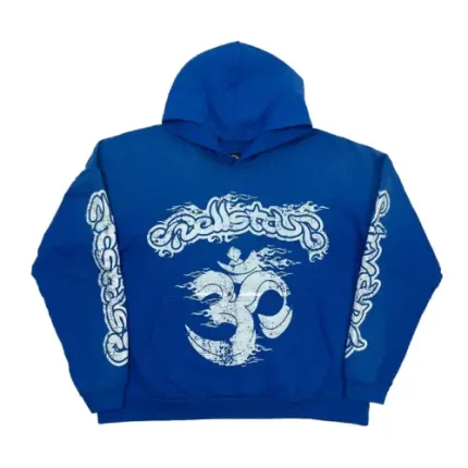 Blue Hellstar Records Yoga Hoodie