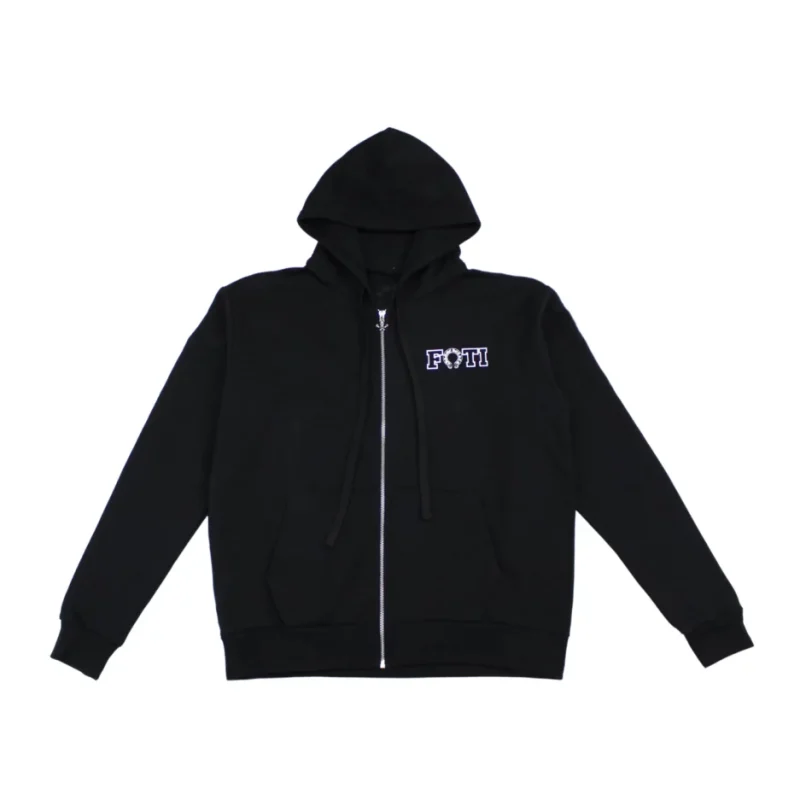 CH Foti Zip Hoodie Black