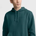 Powerblend Hoodie Tonal Script Logo