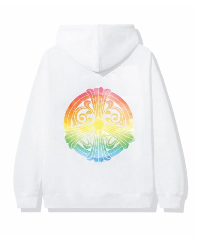 Chrome Hearts Peace N Love White Hoodie