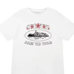 Corteiz 5 Starz Alcatraz T-Shirt White