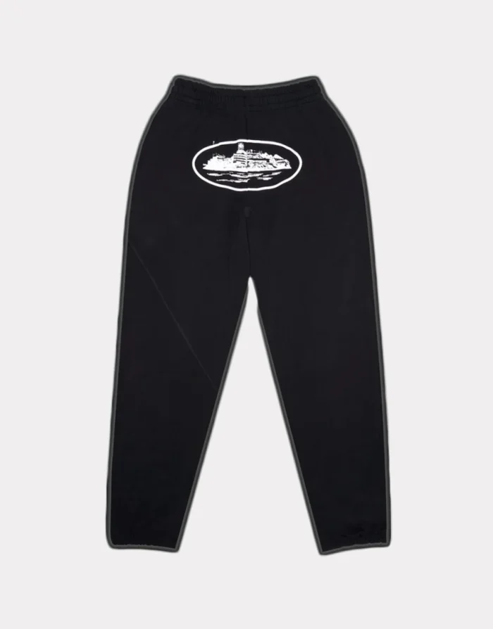 Corteiz OG Alcatraz Joggers – Black