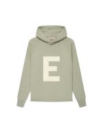 Fear Of God Essentials Kids Big E Knit Hoodie Seafoam