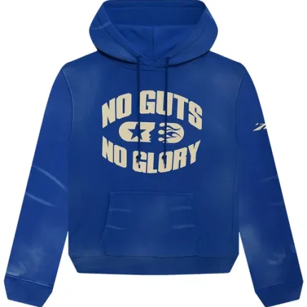 Hellstar No Guts No Glory! Hoodie Blue