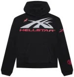 Hellstar Sport Hoodie Black and Red