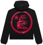 Hellstar Sport Hoodie Black and Red