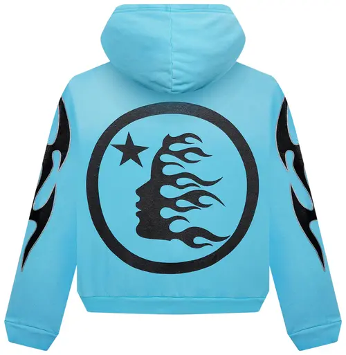 Hellstar Studios Zip Hoodie Blue