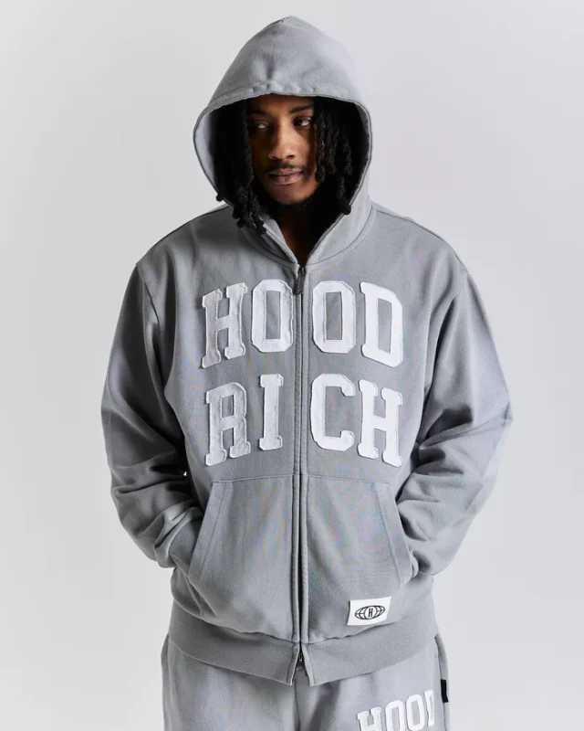 Ember Oversized Zip Hoodie