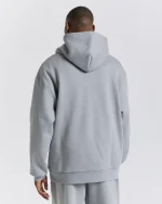 Worldwide Oversized Grey Hoodie