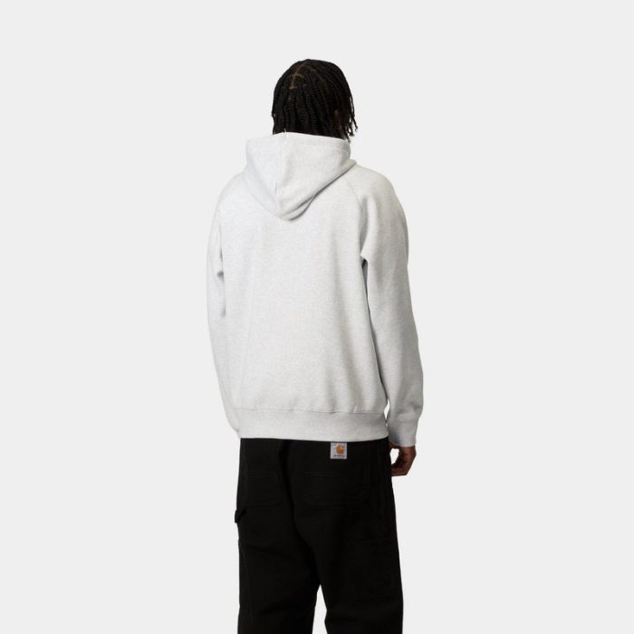 White Hooded Chase Sweatshirt