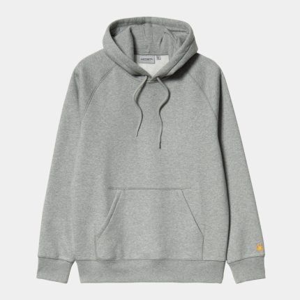 Grey Hooded Chase Sweatshirt