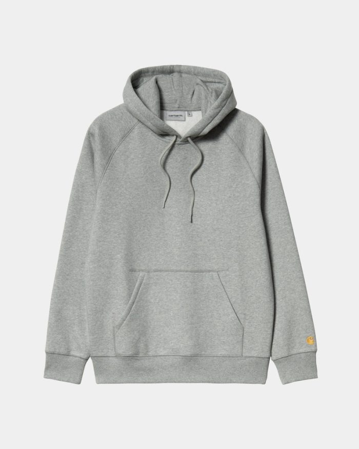 Grey Hooded Chase Sweatshirt