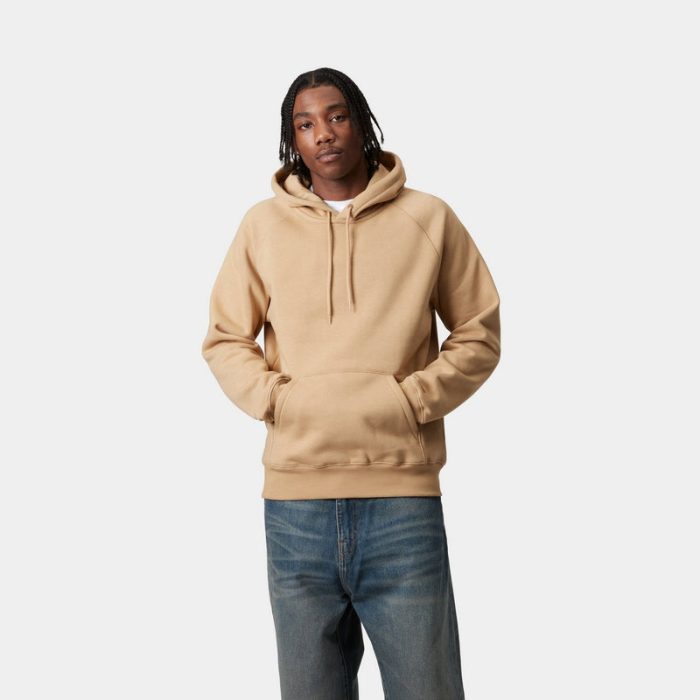 Hooded Chase Sweatshirt Dusty Hamilton Brown