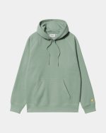 Hooded Chase Sweatshirt Frosted Green