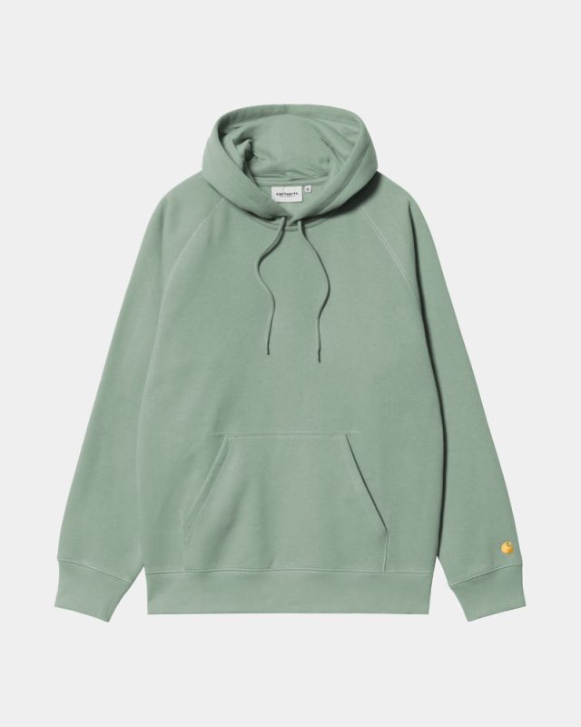 Hooded Chase Sweatshirt Frosted Green