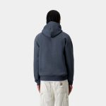 Hooded Chase Sweatshirt Dusky Blue