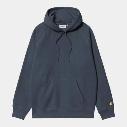 Hooded Chase Sweatshirt Dusky Blue