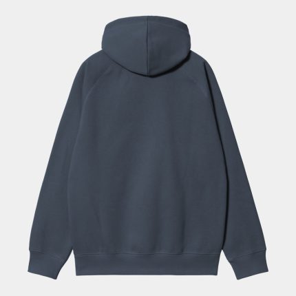 Hooded Chase Sweatshirt Dusky Blue