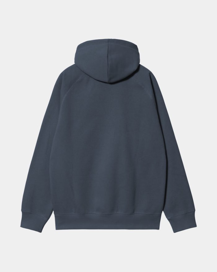 Hooded Chase Sweatshirt Dusky Blue