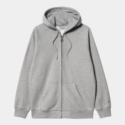 Hooded Chase Jacket Grey Heather