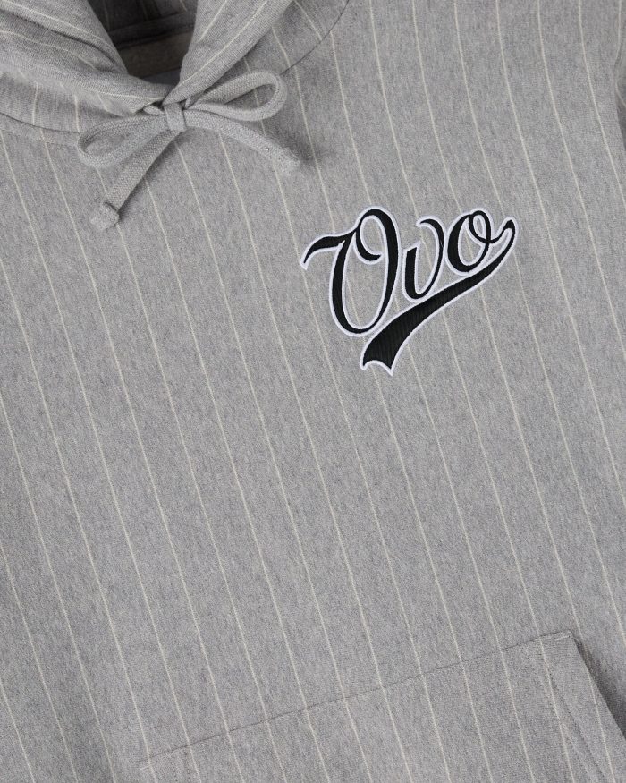 SCRIPT PINSTRIPE HOODIE