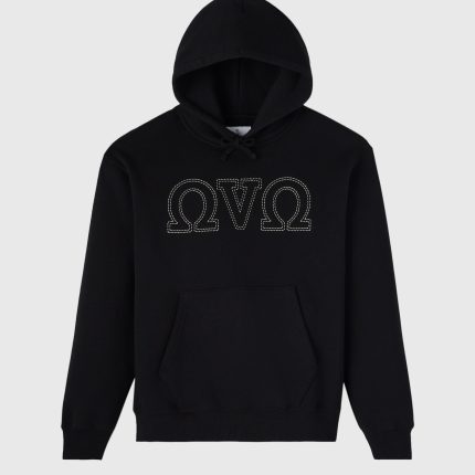 OMEGA CONTRAST STITCH HOODIE