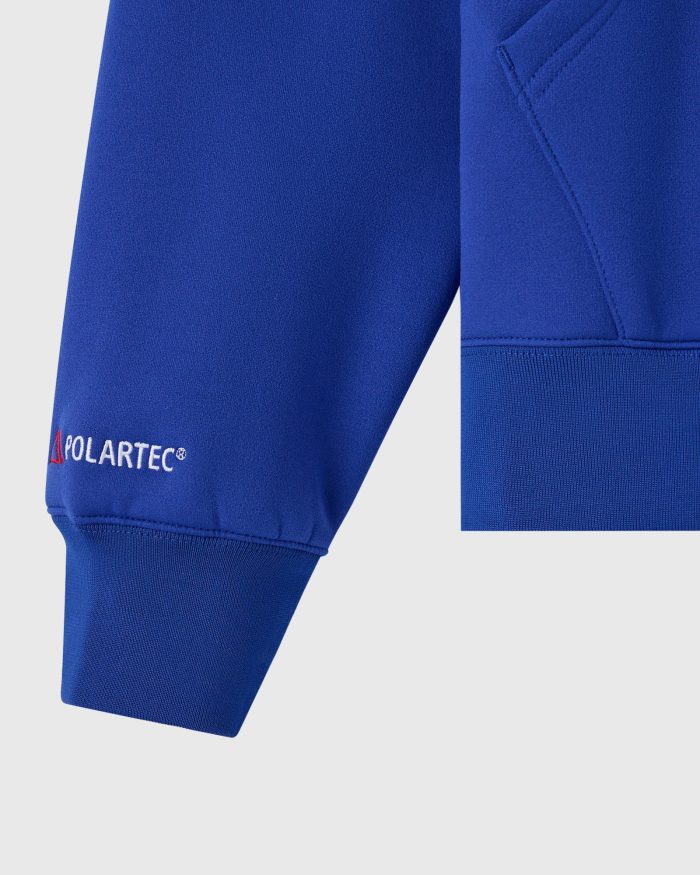 POLARTEC® POWER STRETCH™ BLUE HOODIE