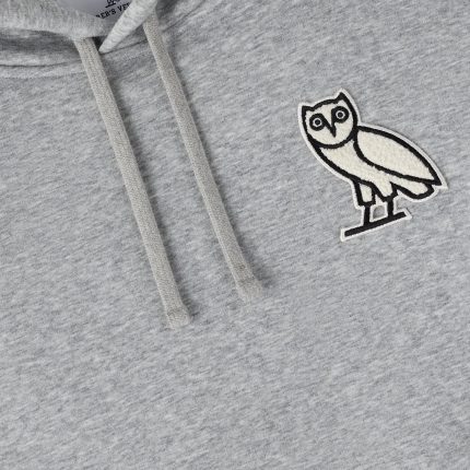 MINI OG PLUSH GREY HOODIE