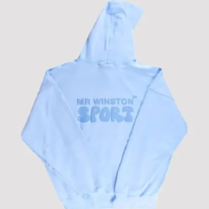 Mr Winston Powder Blue Puff Hoodie