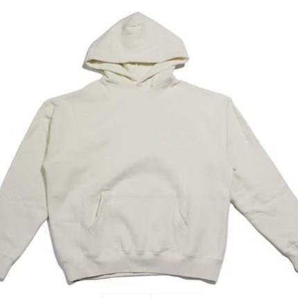 Fear of God Essentials Graphic Pullover Hoodie Cream