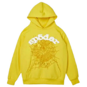 Sp5der Websuit Hoodie Yellow