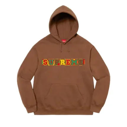 Supreme Brown Hoodie