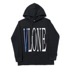 Vlone Fragment Staple Hoodie (Blue & White)