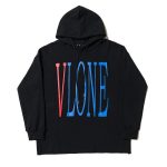 Vlone Fragment Staple Hoodie Red & Blue