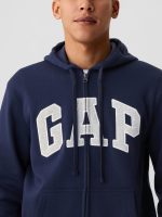 VintageSoft Arch Logo Full-Zip Hoodie