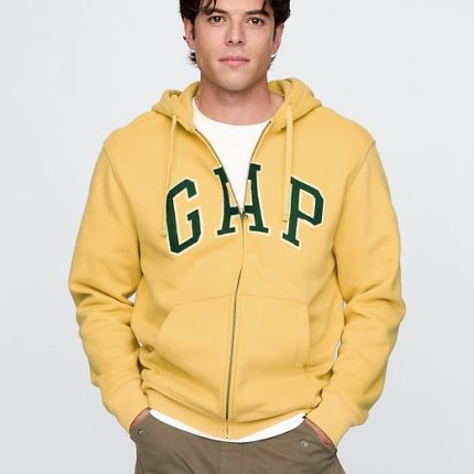 VintageSoft Arch Logo Full-Zip Hoodie