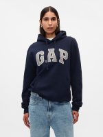 VintageSoft Arch Logo Blue Hoodie