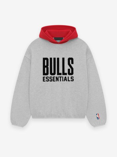 Essentials Bulls Hoodie Light Heather