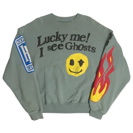 Cactus Lucky Me I See Ghost Sweatshirt