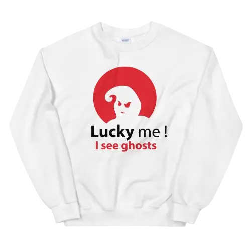 Lucky Me I See Ghosts Unisex Sweatshirt