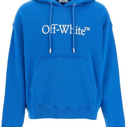 Hooded sweatshirt with logo print