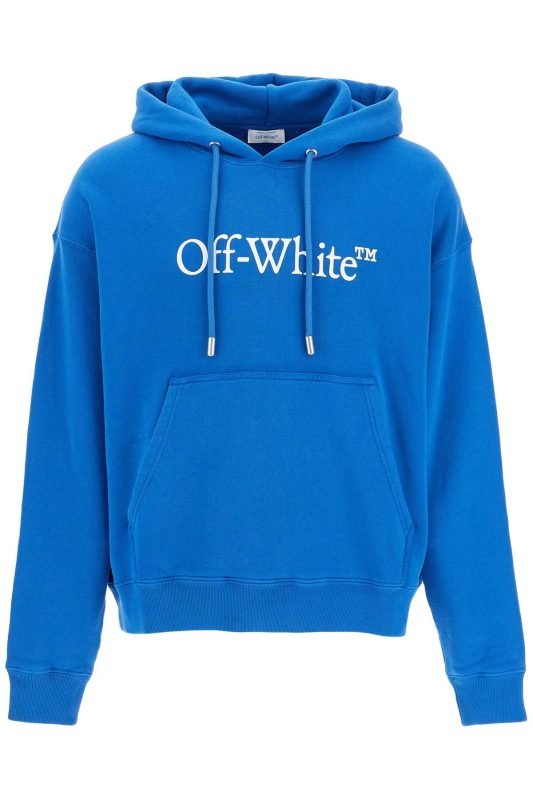 Hooded sweatshirt with logo print