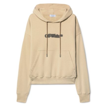 Beige spray arrow hoodie