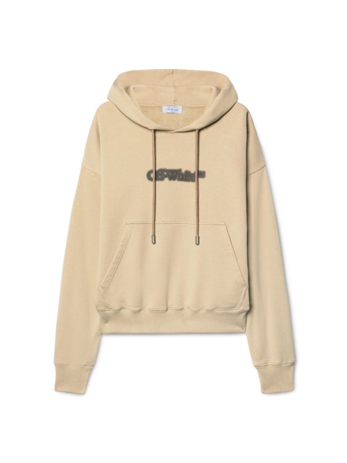 Beige spray arrow hoodie